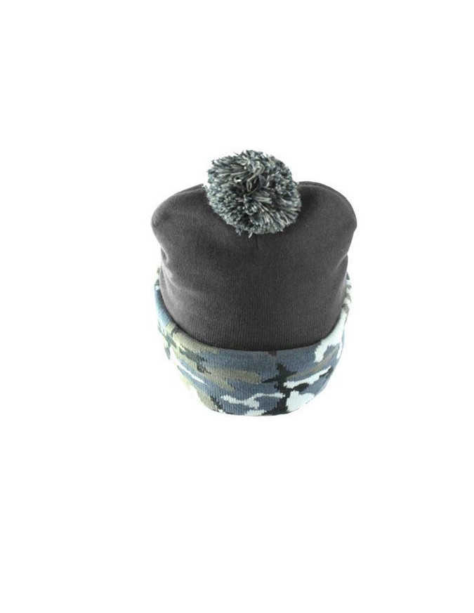 Gorro Snow Camo Gris