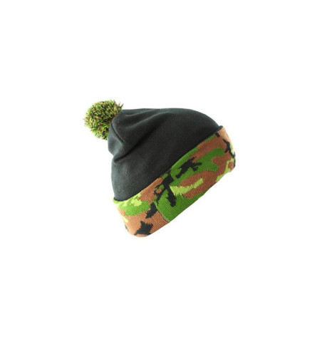 Gorro Snow Camo Verde