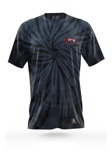 Camiseta H Tie-dye / Black