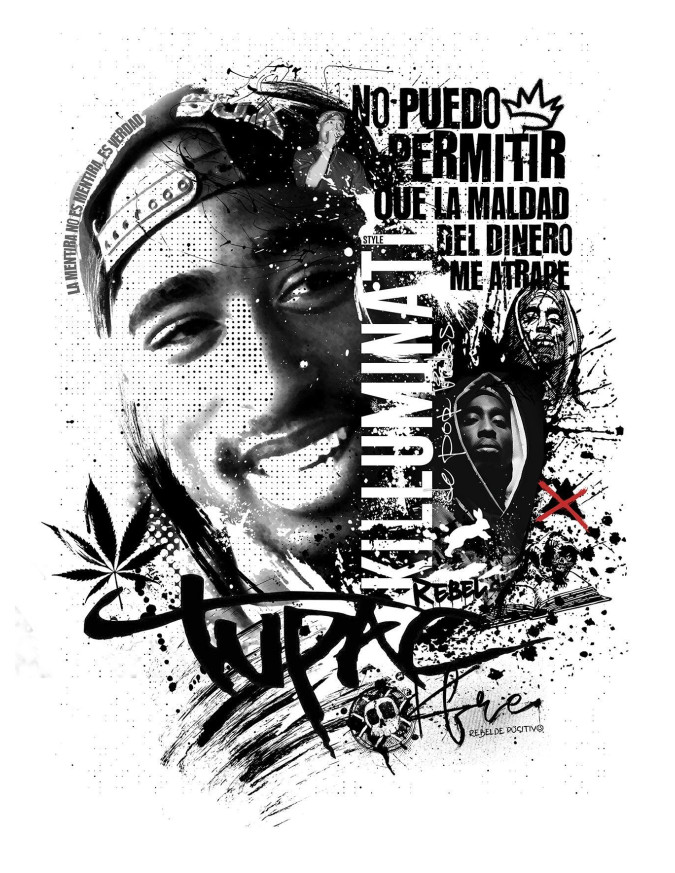 Camiseta KFRE TUPAC