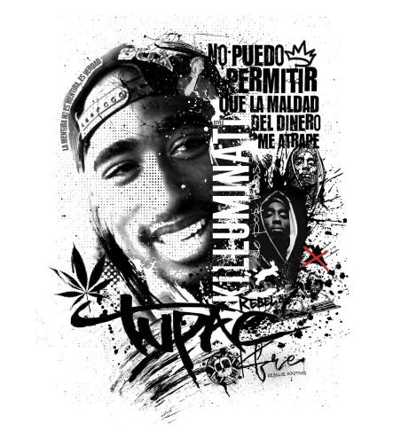 Camiseta KFRE TUPAC