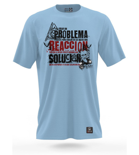 Camiseta PROBLEMA REACCIÓN SOLUCIÓN