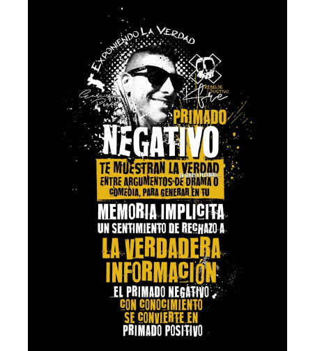 Camiseta PRIMADO NEGATIVO