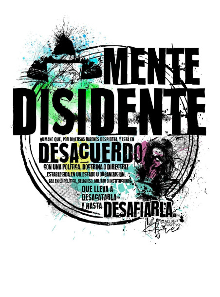 Camiseta MENTE DISIDENTE 2