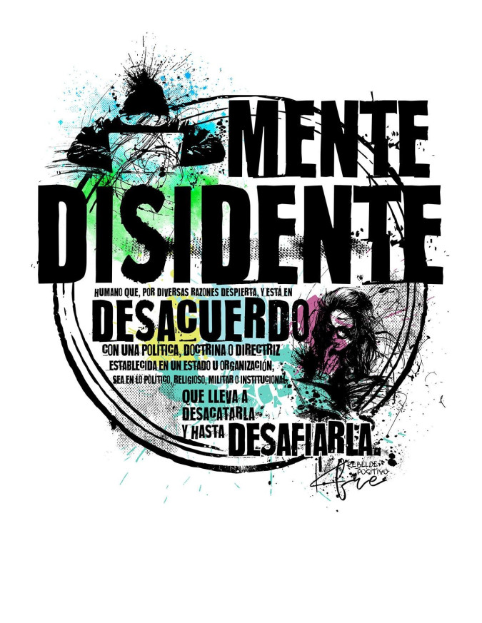 Camiseta MENTE DISIDENTE