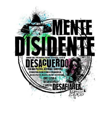 Camiseta MENTE DISIDENTE