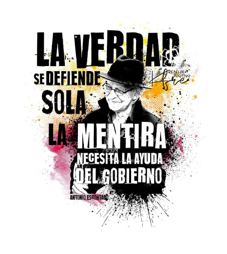 Camiseta LA VERDAD SE DEFIENDE SOLA...
