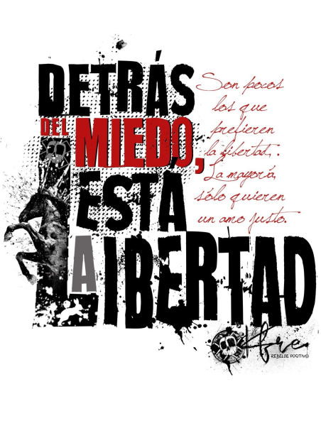 Camiseta MIEDO VS LIBERTAD 2