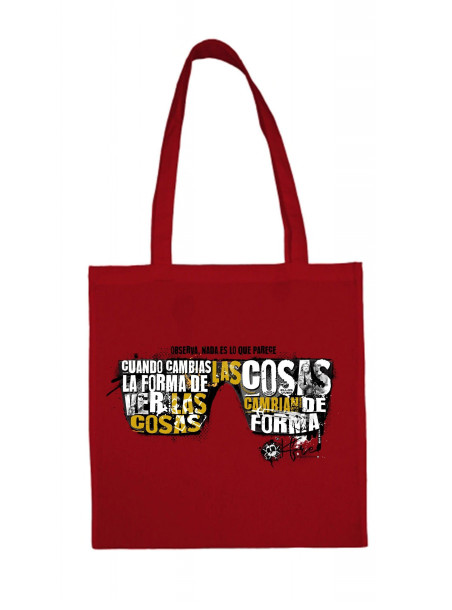 Bolsa NADA ES LO QUE PARECE