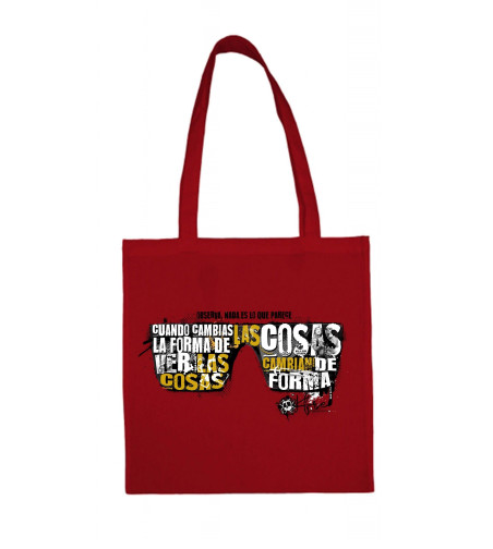 Bolsa NADA ES LO QUE PARECE