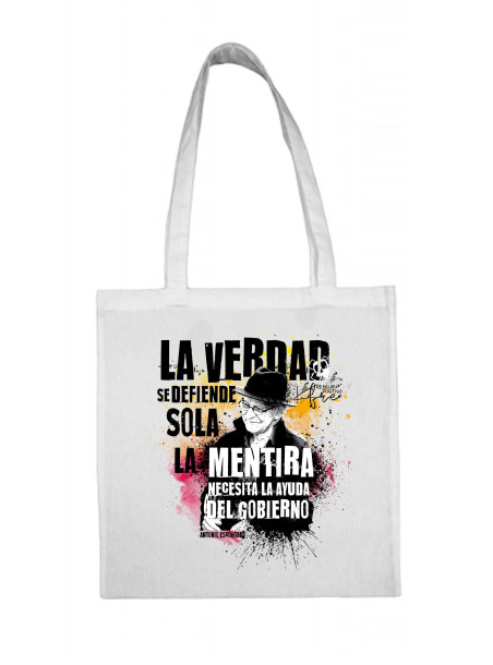 Bolsa LA VERDAD SE DEFIENDE SOLA