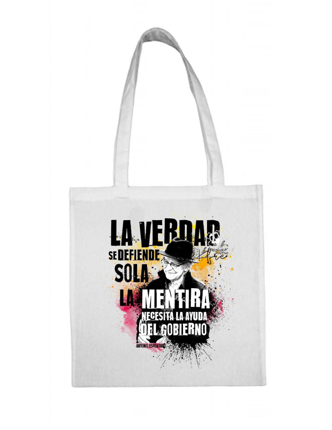 Bolsa LA VERDAD SE DEFIENDE SOLA