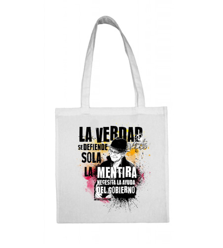 Bolsa LA VERDAD SE DEFIENDE SOLA