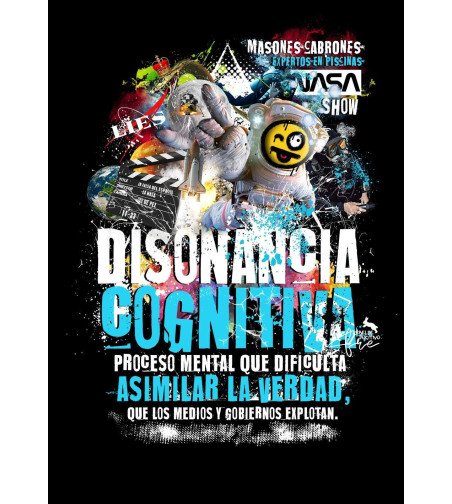 Camiseta DISONANCIA COGNITIVA