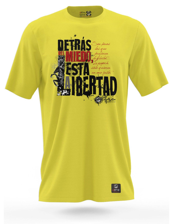 Camiseta MIEDO VS LIBERTAD