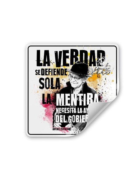 Adhesivo La Verdad se de defiende sola