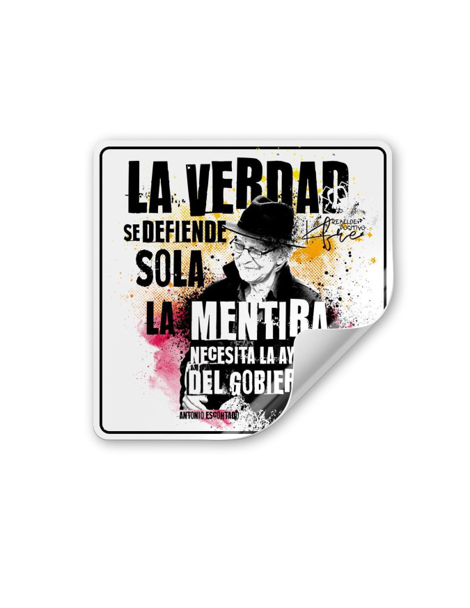 Adhesivo La Verdad se de defiende sola