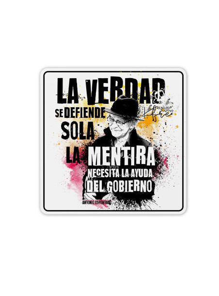 Adhesivo La Verdad se de defiende sola 2