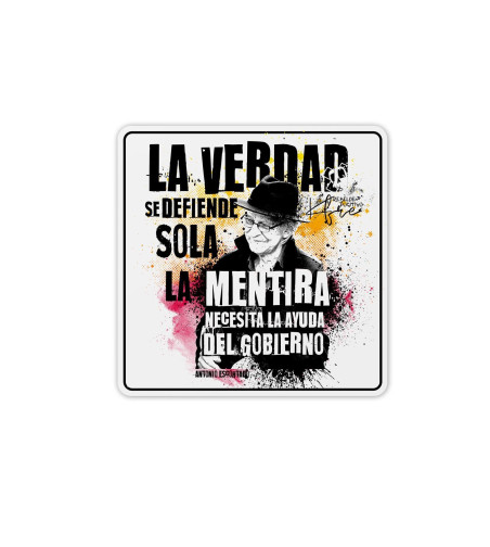 Adhesivo La Verdad se de defiende sola