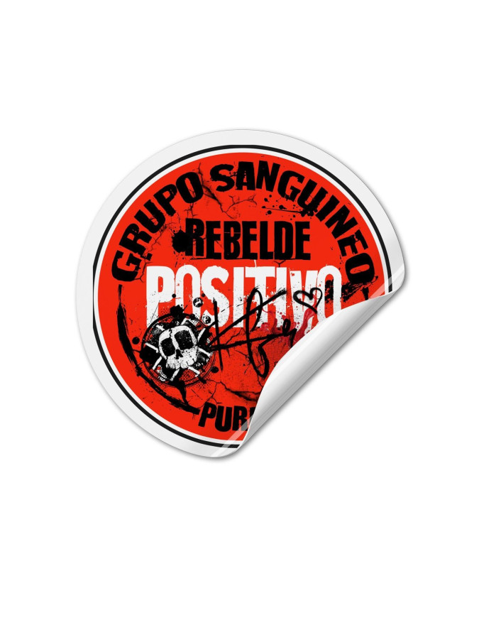 Adhesivo REBELDE POSITIVO