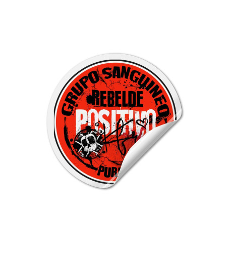 Adhesivo REBELDE POSITIVO
