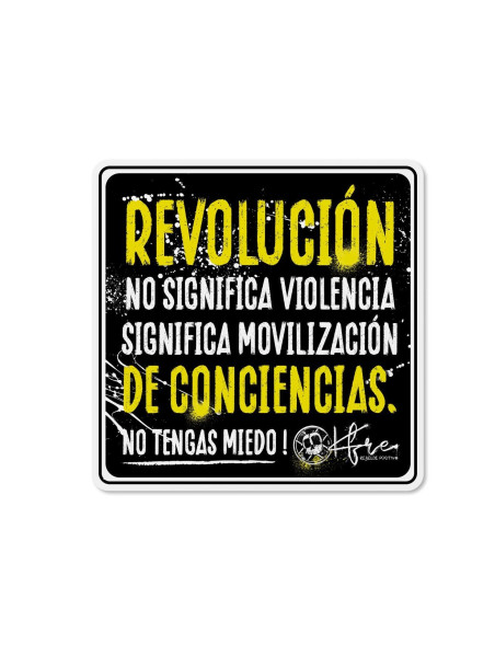 Adhesivo REVOLUCIÓN DE CONCIENCIAS 2