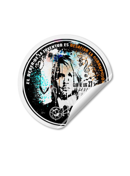Adhesivo KURT COBAIN