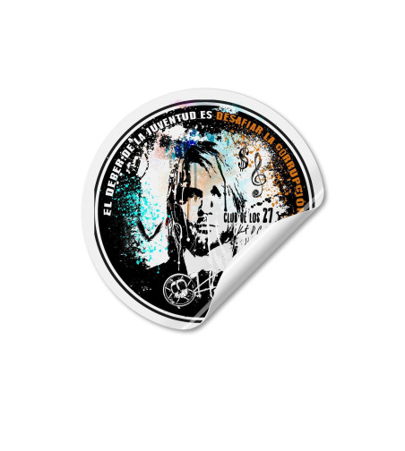 Adhesivo KURT COBAIN