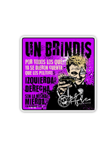 Adhesivo UN BRINDIS POR.. 2