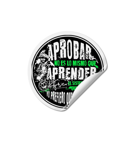 Adhesivo APROBAR vs APRENDER
