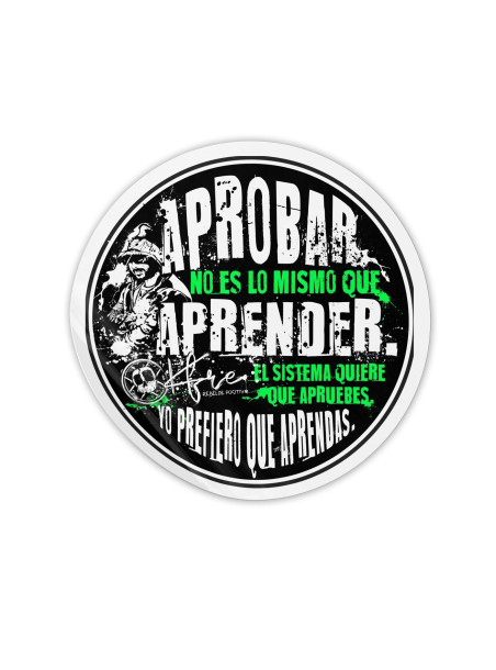 Adhesivo APROBAR vs APRENDER 2