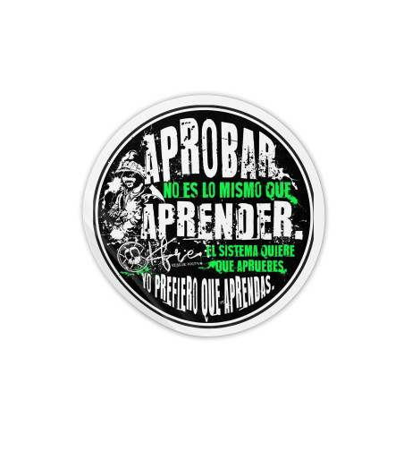 Adhesivo APROBAR vs APRENDER