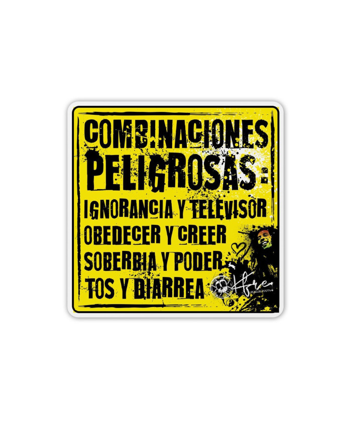 Adhesivo COMBINACIONES PELIGROSAS