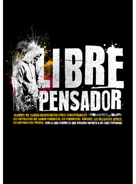 Camiseta LIBRE PENSADOR 2