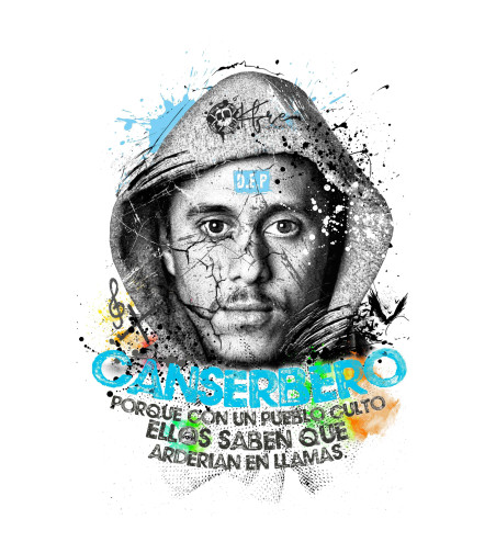 Camiseta CANSERBERO