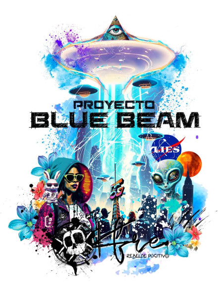 Camiseta BLUE BEAM 2