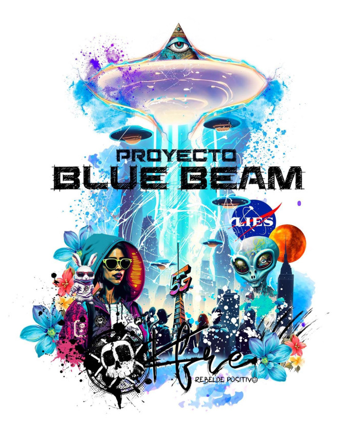 Camiseta BLUE BEAM