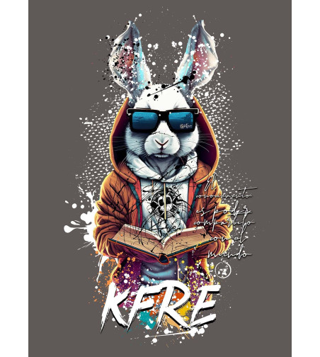 Camiseta CONEJO BLANCO