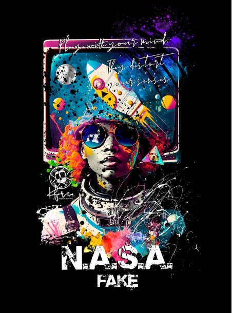 Camiseta NASA FAKE 2