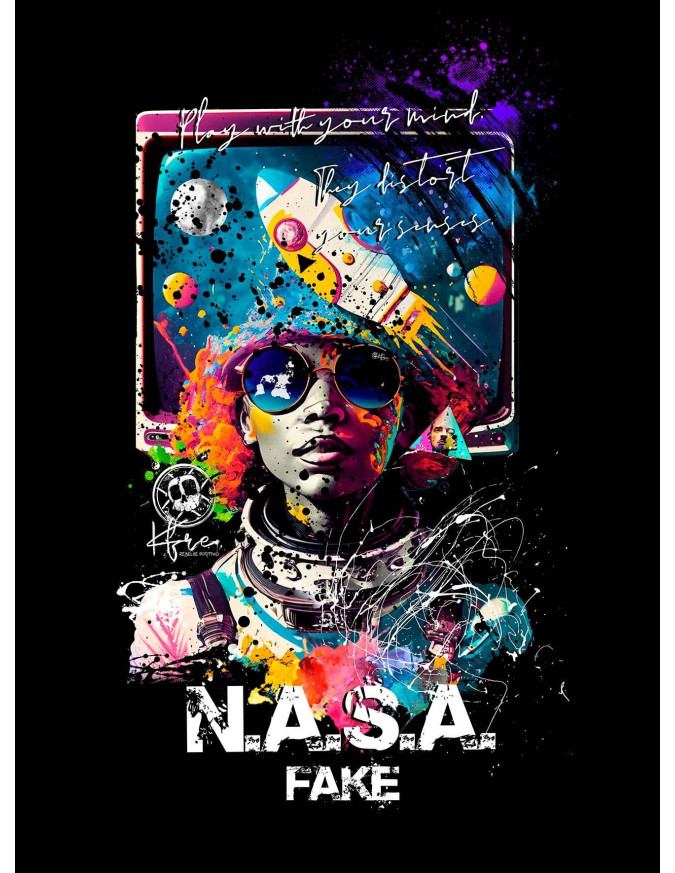 Camiseta NASA FAKE