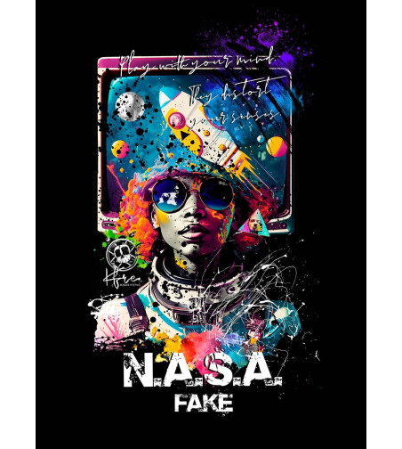 Camiseta NASA FAKE
