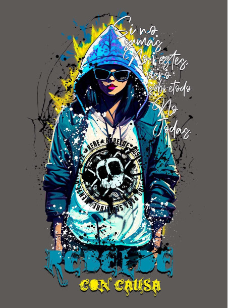 Camiseta REBELDE CON CAUSA 2