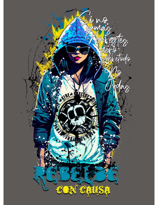 Camiseta REBELDE CON CAUSA