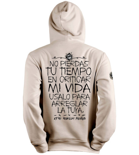 Sudadera No pierdas tu tiempo