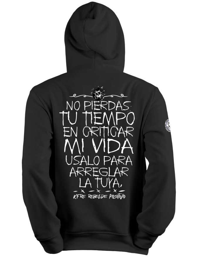 Sudadera No pierdas tu tiempo