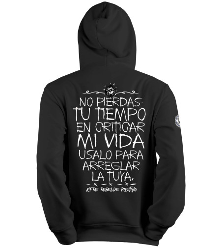 Sudadera No pierdas tu tiempo