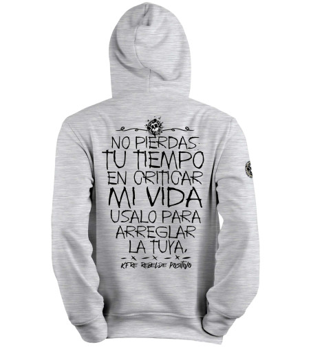 Sudadera No pierdas tu tiempo