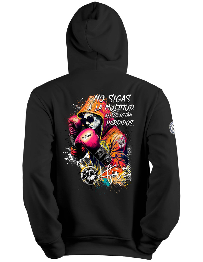 Sudadera No sigas a la multitud