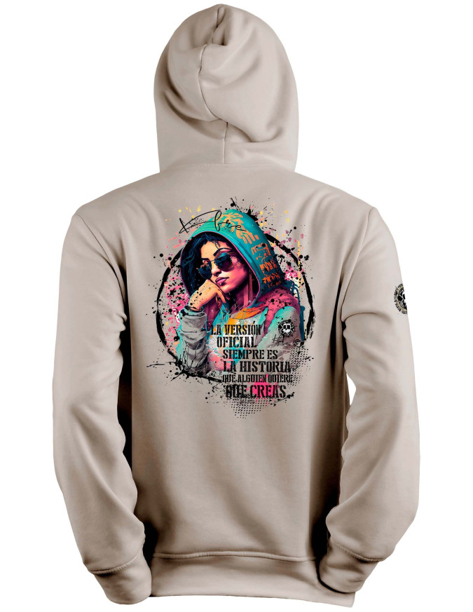 Sudadera "La Versión oficial"