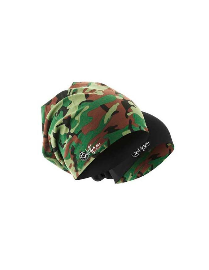 Beanie camo Verde